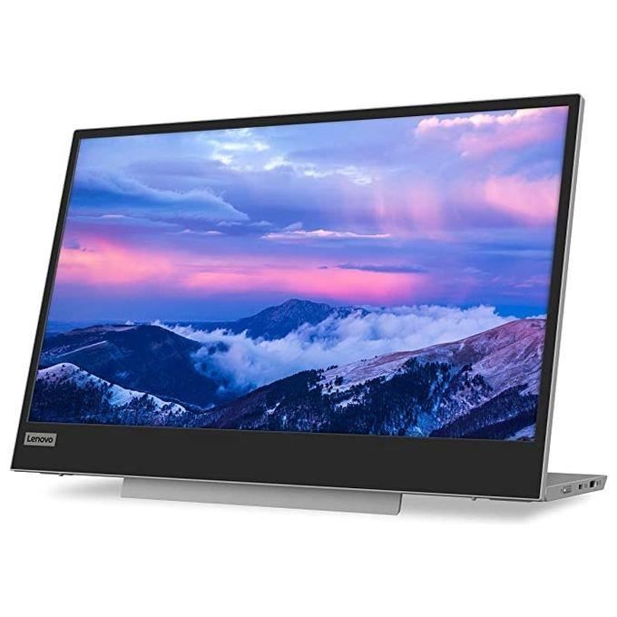 Lenovo L15 A21156FX0 Moniteur Portable écran 15 6" Full HD IPS 60 Hz 6 ms entrée 2 x USB C câble USB C vers USB C réglable en Inclinaison