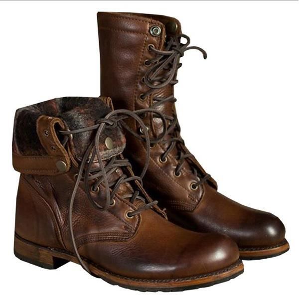 boots homme en cuir