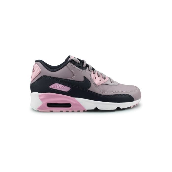 basket nike rose et grise