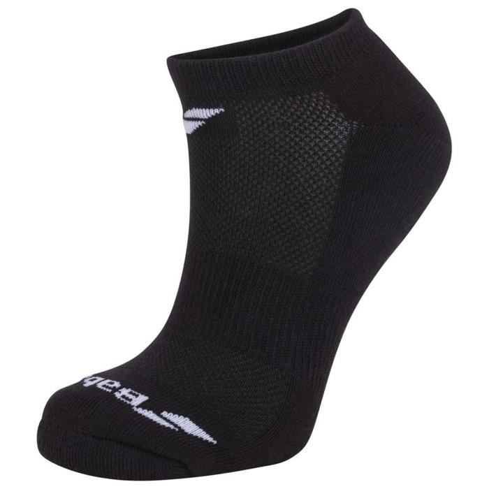 Chaussettes Enfant - BABOLAT - Invisible 3 Paires - Noir - Mixte - Taille 31-34 Chaussettes Enfant - BABOLAT - Invisible 3 Paires - Noir - Mixte - Taille 31-34