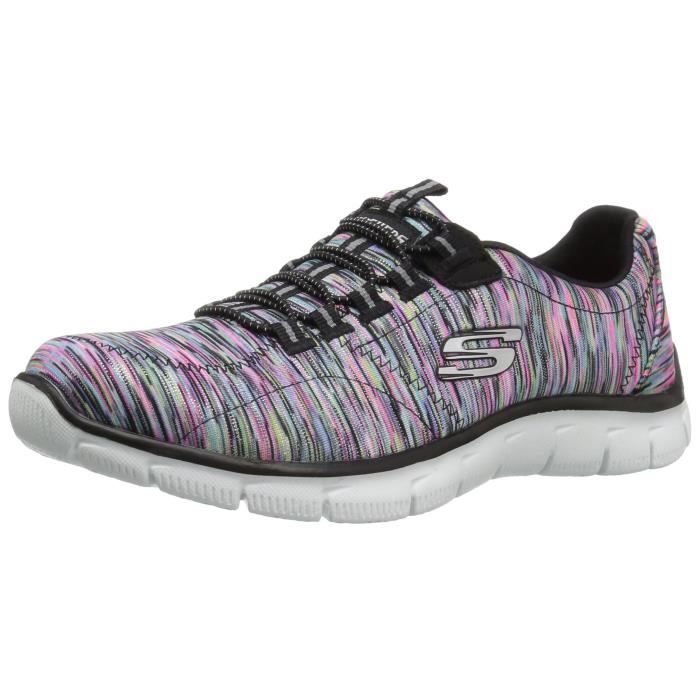SKECHERS Empire Sport Rock Around Relaxed Fit Sneaker Fashion PKKLP Taille 40 1 2 Noir Cdiscount Chaussures