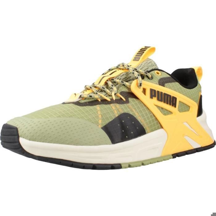 Puma Sport > Zapatillas Hombre Modèle Chaussure Puma Modèle Pacer + Trail - Coleur Vert