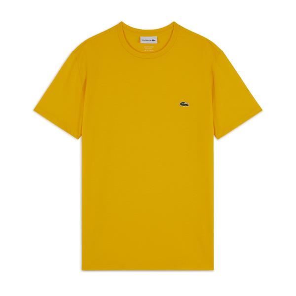 Tee shirt lacoste homme jaune Clearance