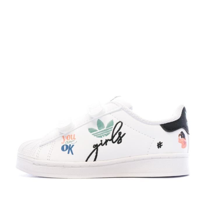 Basket adidas superstar shop fille