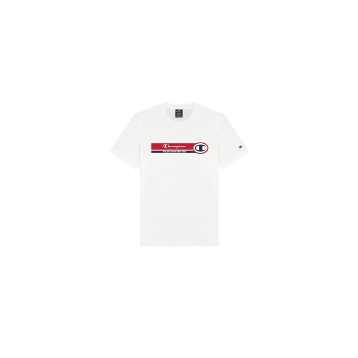 T-shirt CHAMPION 218561WW001 Blanc - Homme/Adulte