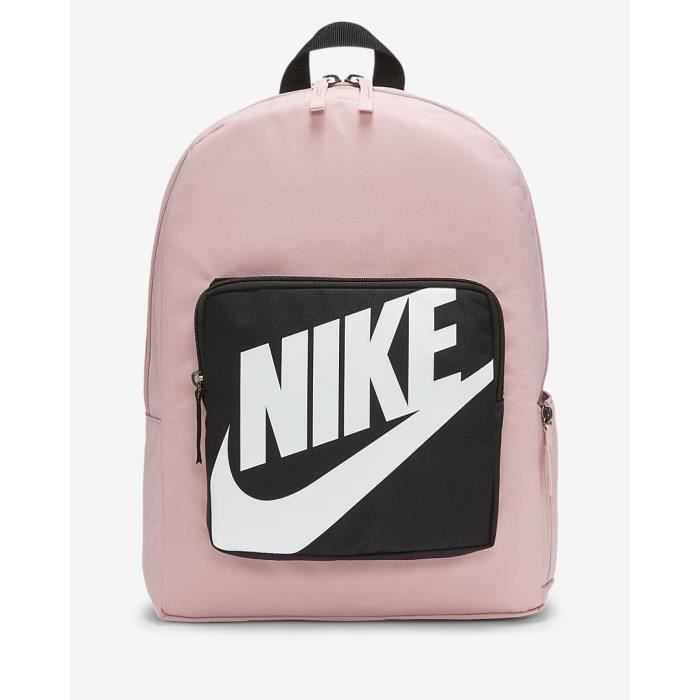 NIKE BA5928 630 FILLE ROSE GLAZE / SAC A DOS NOIR / BLANC :