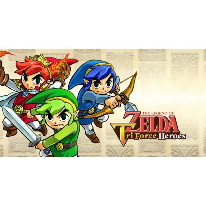 Nintendo The Legend of Zelda: Tri Force Heroes - vue 3