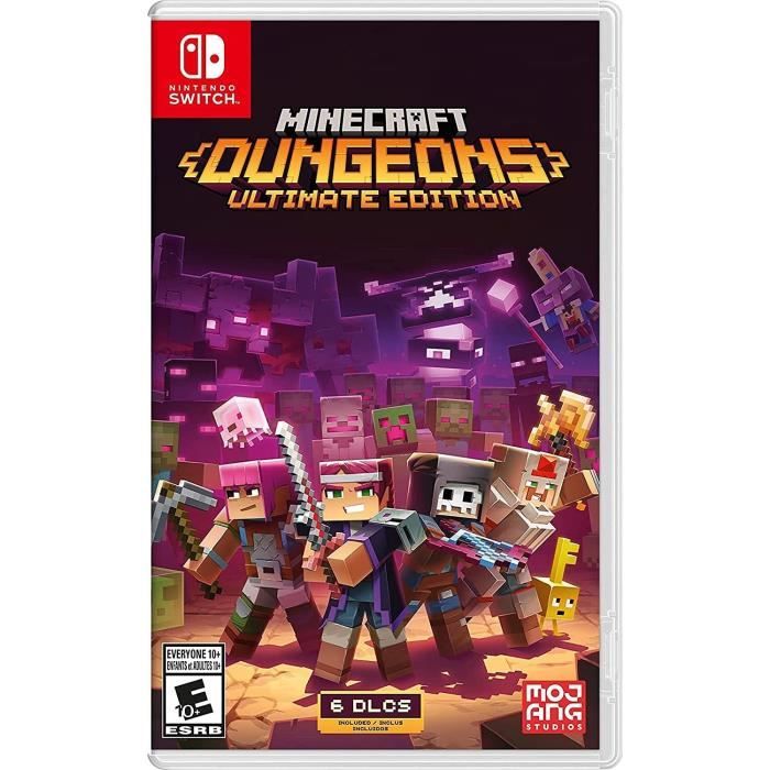 Nintendo Minecraft Dungeons Ultimate Edition Anglais, Italien Nintendo