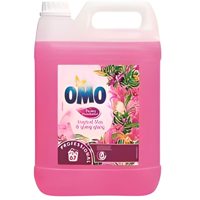 OMO Lessive liquide concentrée - Lilas Blanc Ylang Ylang - 2 L : :  Salud y cuidado personal