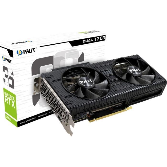 Karta graficzna Palit GeForce RTX 3060 Dual 12GB GDDR6 (NE63060019K9-190AD)