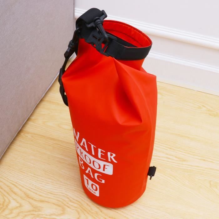 LATERN Sac Sec Étanche 20L - Sac à Dos 100% Imperméable PVC Pour Kayak, Randonnée Et Sports Nautiques (Bleu)
