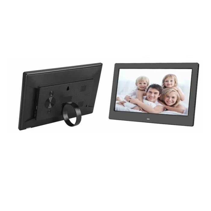 Cadre Photo Numérique 4 Pouces GUOMIS – écran à Encre électronique Noir/blanc/rouge/jaune, 528×768, Charge Photos Via Bluetooth, Piles CR2016 (noir)