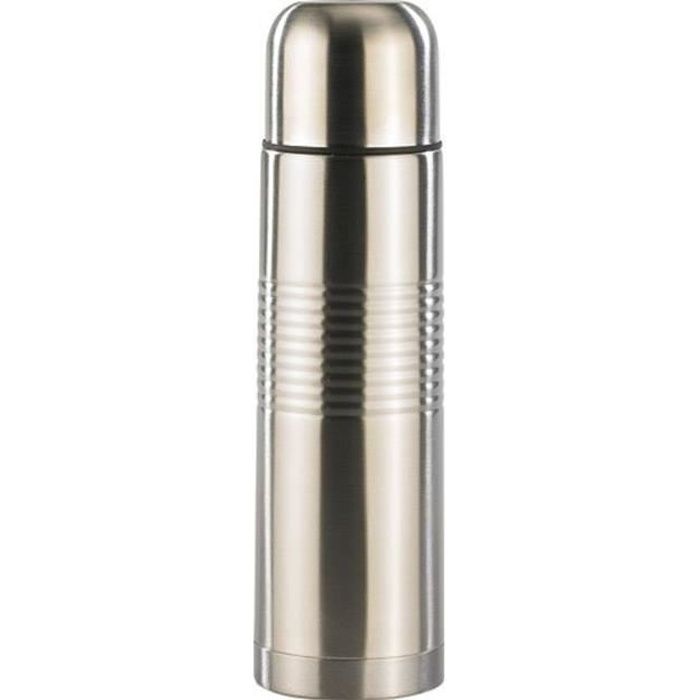 Bouteille isotherme - ROSENSTEIN & SOHNE - 05 L - Inox gris - Multisport - Couvercle tasse Bouteille isotherme - ROSENSTEIN & SOHNE - 05 L - Inox gris - Multisport - Couvercle tasse