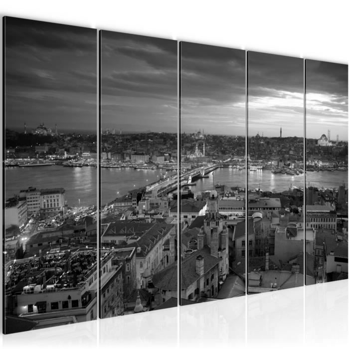 Carte ancienne d'Istanbul 1740 - Vintage Turquie Art