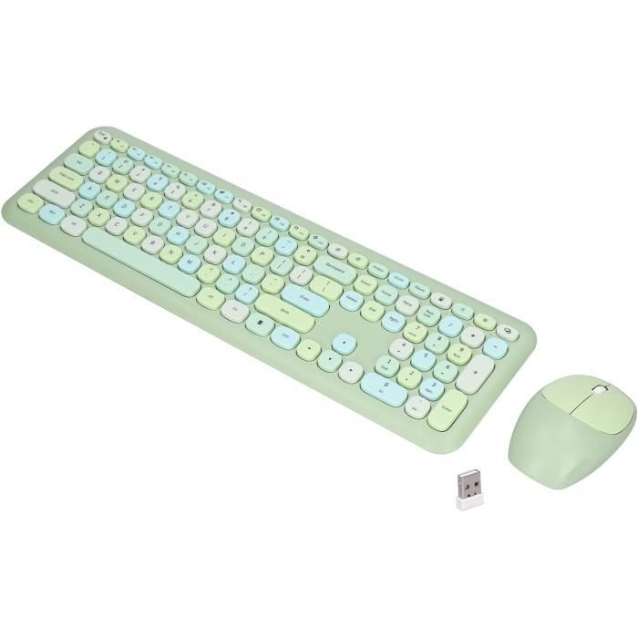 Combo Clavier Souris Sans Fil Rapoo 9310M - Ultra Slim, Connexion Multimode (2,4G/Bluetooth), Autonomie 12 Mois, Blanc