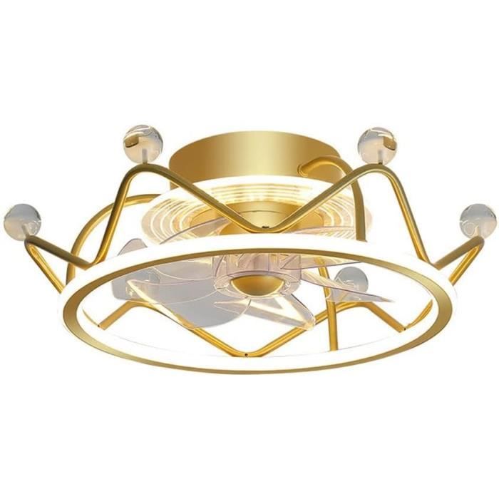 Kit éclairage LED Ventilateur Plafond 5,3" - 15W, 3CCT (3000K/4200K/6500K) Dimmable, Mémoire, 95-265V