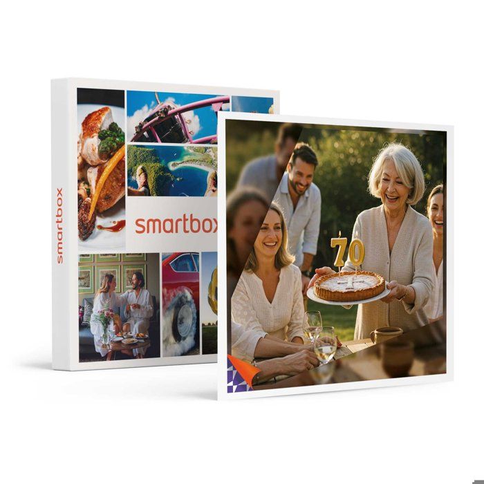 Smartbox Coffret Cadeau Joyeux Anniversaire 70 Ans 4718 Escapades Repas Seances De Bien Etre Et Aventures Sportives Cdiscount Au Quotidien