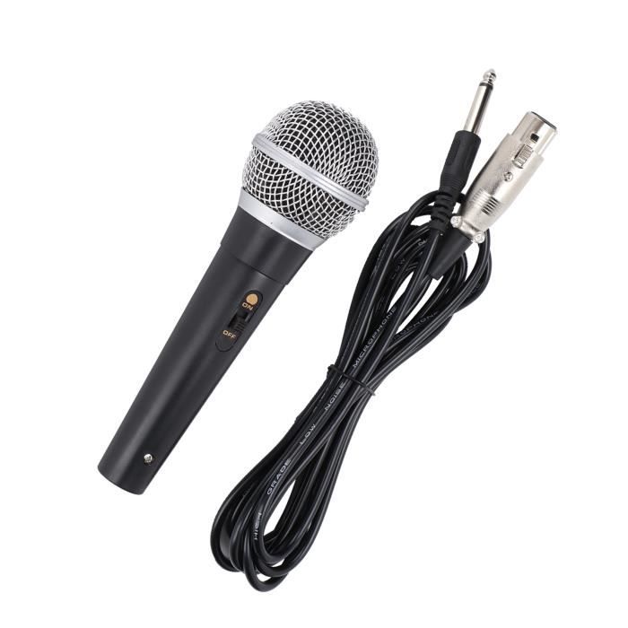Microphone XLR Dynamique à Condensateur D'enregistrement Avec