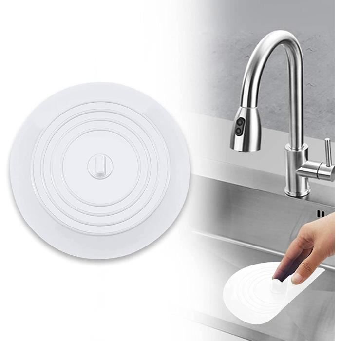 Lot De 3 Bouchons D'évacuation En Silicone Universels - 15cm - Pour évier, Baignoire, Lavabo - 8