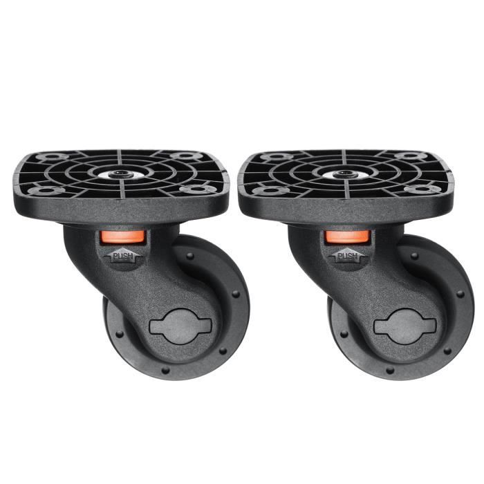 2 Roues De Remplacement Pour Bagages Samsonite – Modèles JD1787 / D528 – Lot De 2