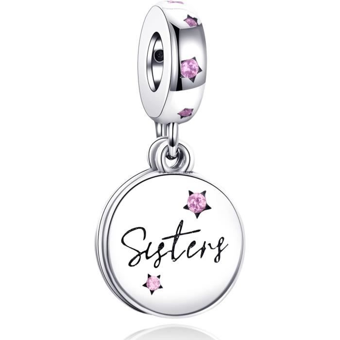 Rondelle De Charme Tonneau Européen - Plaqué Or Sur Argent Sterling Avec Cristal CZ