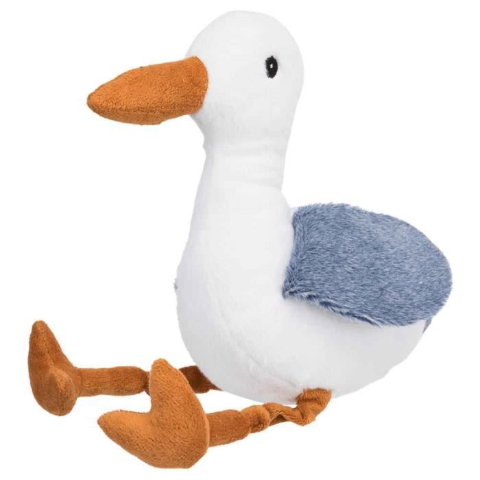 Jouet - Trixie - BE NORDIC Mouette - 35cm - Bleu - Blanc - Peluche avec son Jouet - Trixie - BE NORDIC Mouette - 35cm - Bleu - Blanc - Peluche avec son