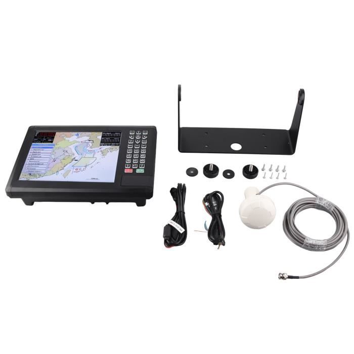 YUM Navigateur maritime Traceur de Cartes GPS Marin LCD 10,4 Pouces