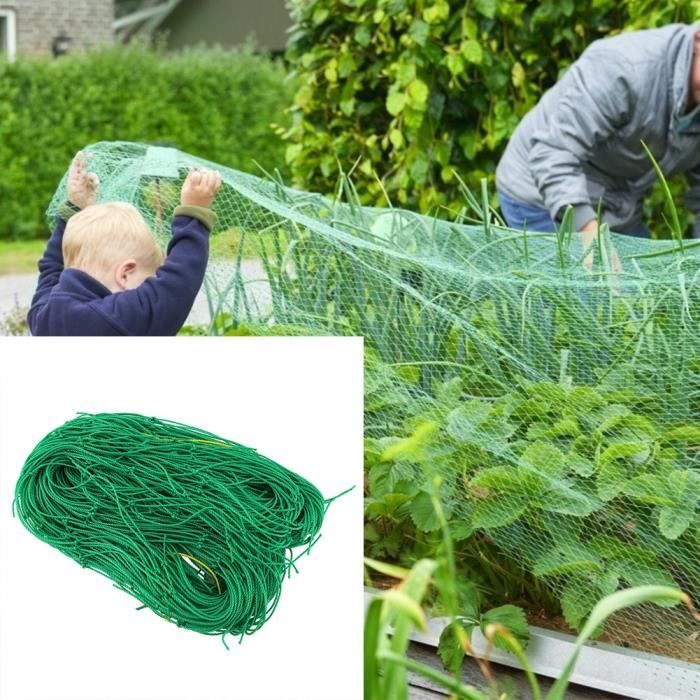 Filet Anti-oiseaux Pour Jardin 4x6m - Mailles 15x15mm, Protection Arbres Fruitiers, Légumes, Cultures