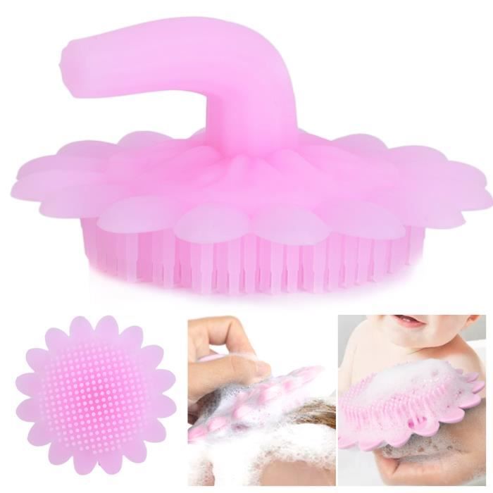 4 Brosses Nettoyantes Visage Silicone - Soin Bébé Croûtes De Lait Massage Adultes
