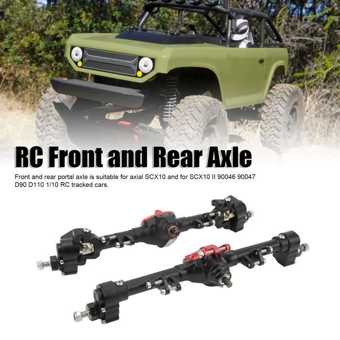 Housses Différentiel Laiton Pour Crawler RC TRX4/T4/TRX6 - Lot De 2, Protection Et Poids Ajouté