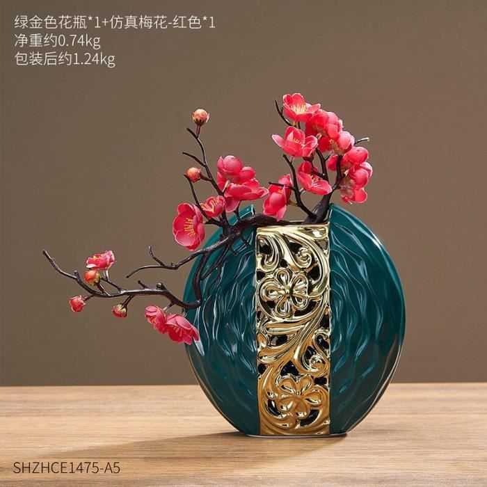 Statue de courge chinoise, pièce maîtresse de table pour bureau, salon