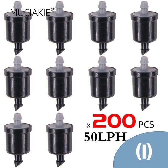 100 Goutteurs D'irrigation – Débit 2L/h, 4L/h, 8L/h, Pour Jardin, économie D'eau - 10
