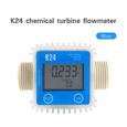 ARAMOX débitmètre à turbine Débitmètre de carburant diesel de Digital de turbine de K24 LCD largement utilisé pour l'eau de-1