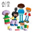 LEGO® 10423 DUPLO Ma Ville Personnages à Construire aux Différentes Émotions, Jouet avec 71 Briques avec 5 Personnages-1