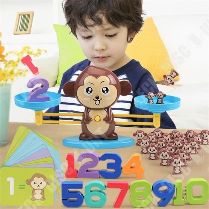Universal - Jouets pour enfants, singes à doigts, animaux de compagnie pour  bébés interactifs (blanc) - Jouet électronique enfant - Rue du Commerce