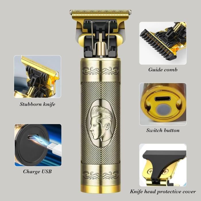 Tondeuse à Cheveux Multifonctionnelle Luxueuse et Améliorée