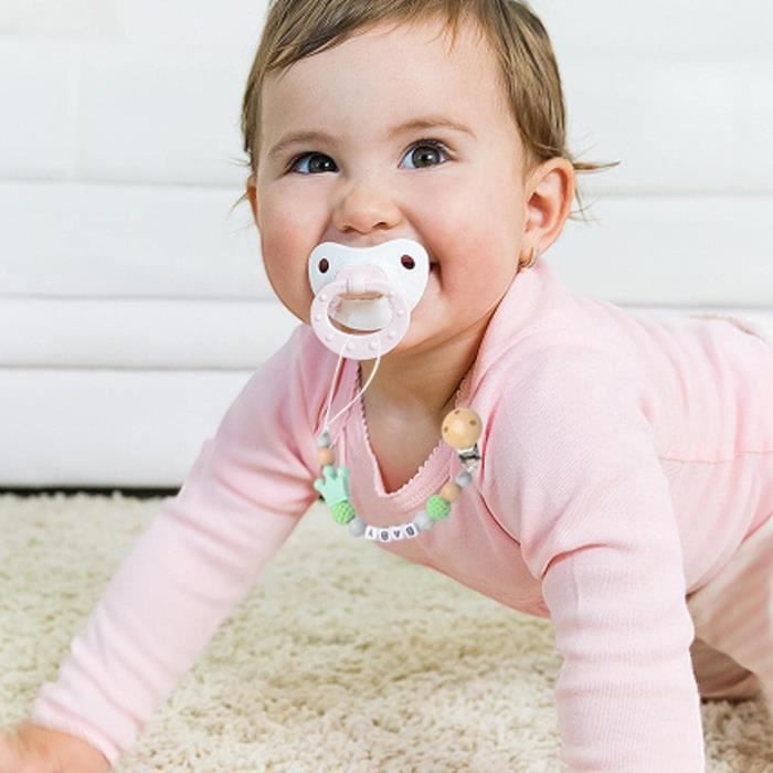 Attache Tétine (Lot De 2) - Accroche Sucette Bébé