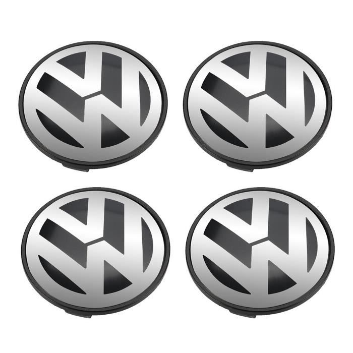 4 x caches moyeux centre roue VW pour Volkswagen 65mm ref. 3B7 601 171 -  Cdiscount Auto