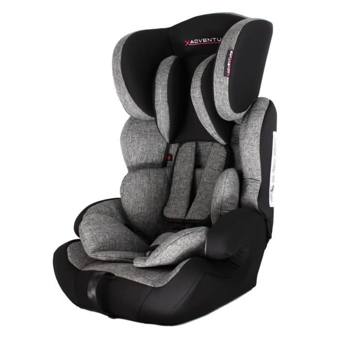 Si ge auto X Adventure Seaty Groupe 1 2 3 9 36 kg Gris Achat