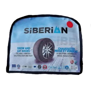 Chaussettes à Neige Pour Pneus – Paire – Taille XL Pour 215/60 R17 – Pour Voiture, SUV, 4×4 – Antidérapant Glace/neige - 1