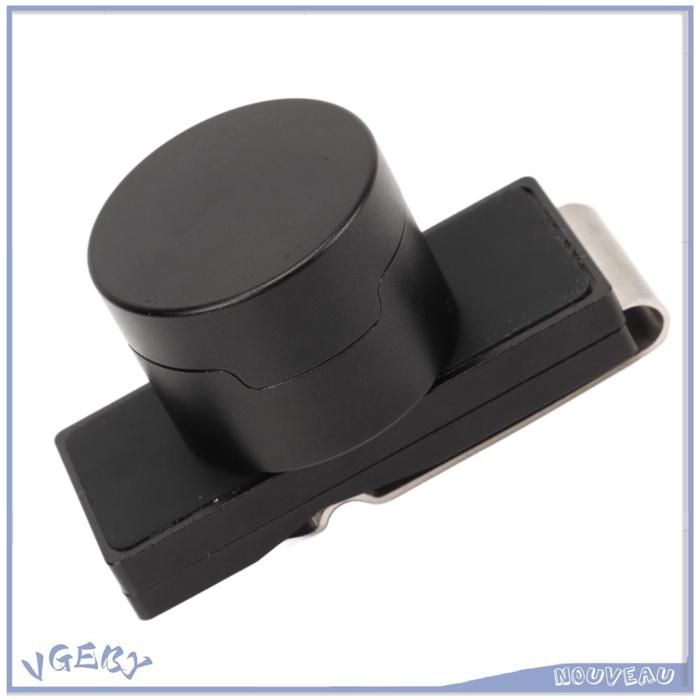 Porte-Craie Magnétique En Aluminium Pour Queue De Billard - Accessoire Bleu Pratique Et Élégant