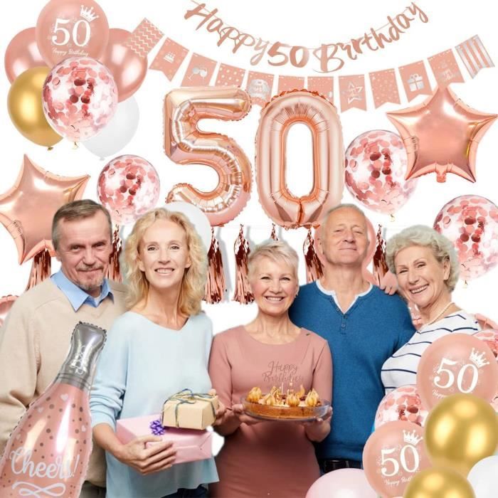 Surprise Anniversaire 50 Ans Femme
