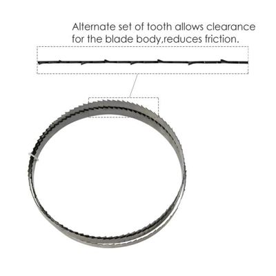 Lame De Scie à Ruban Xcalibur Tooling 1575 Mm (62 Pouces) - 1/2" Largeur 14 TPI - Acier Carbone Premium Pour Bois Dur Et Tendre