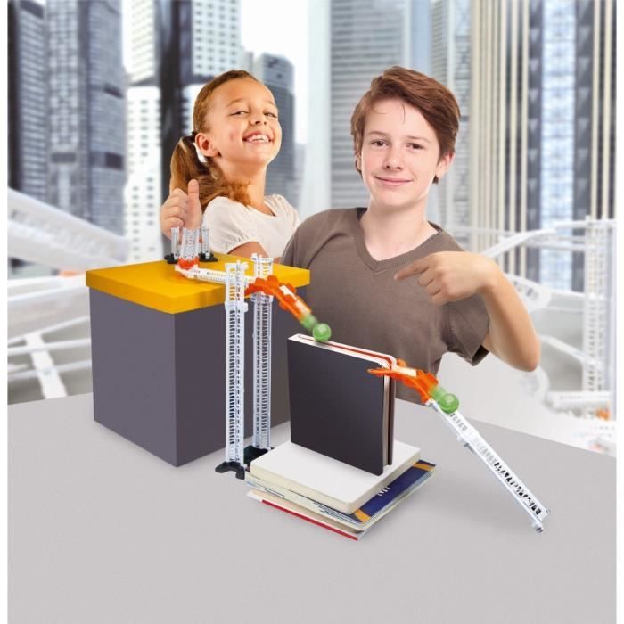 Clementoni Action & Reaction Mega Set - Circuit à Billes STEM Pour Enfants 8 Ans Et Plus