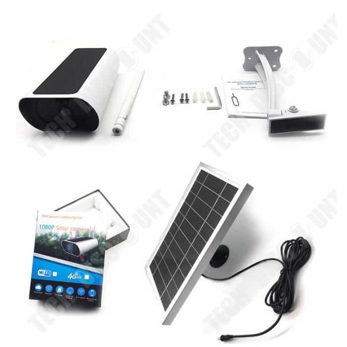TD® Y9-4G Caméra solaire à distance WIFI Caméra de surveillance de