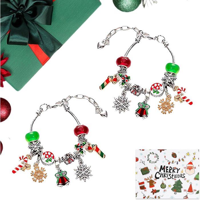 Calendrier de l'Avent Bijoux de Noël - ZGEER - DIY Charms Bracelet - 22