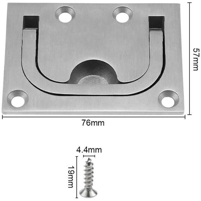 Poignées de meubles en acier inoxydable - MHY® - Ensemble de 10 pièces Poignées de meubles en acier inoxydable - MHY® - Ensemble de 10 pièces