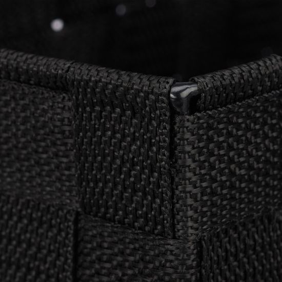 Relaxdays Panier à Linge, En Tissu, Avec Cadre En Bambou, 70 Litres, H