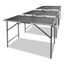 Table Pliante Table A Coller 3 Pcs Pliable Achat Vente Table