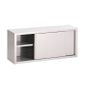 Armoire Suspendue Inox Avec Portes Coulissantes Gamme 400 Gastro M 1400x400 Achat Vente Armoire De Chambre